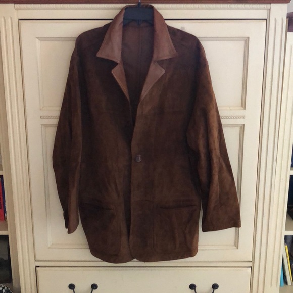 David 2 Other - David 2 Genuine Leather/Suede Reversible Jacket